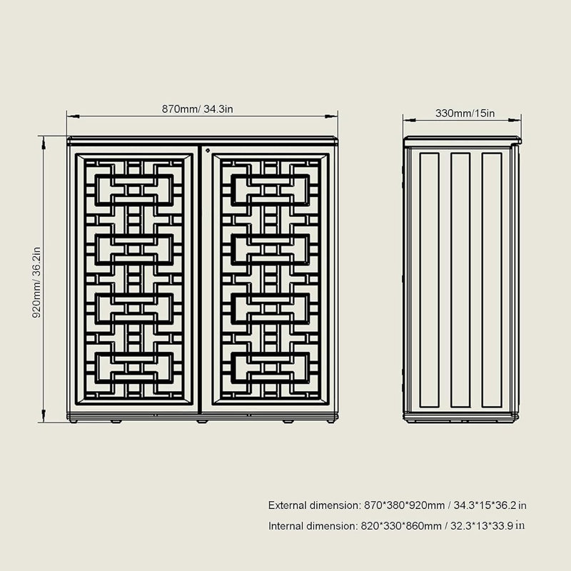 Arts Box Trading Chinese-style cabinet & Reviews | Wayfair